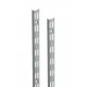 Wandrail RAL 9006 dubbele perforatie 150cm Tms10001-00023